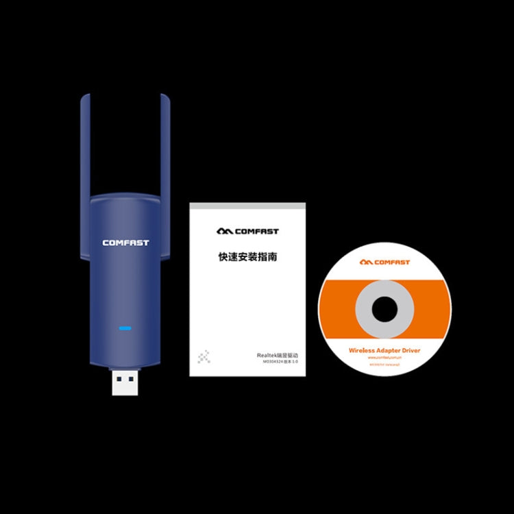 COMFAST CF-927B 1300Mbps Dual-band Bluetooth Wifi USB Network Adapter, CF-927B COMFAST CF-927B 1300Mbps Dual-band Bluetooth Wifi USB Network Adapter, CF-927B